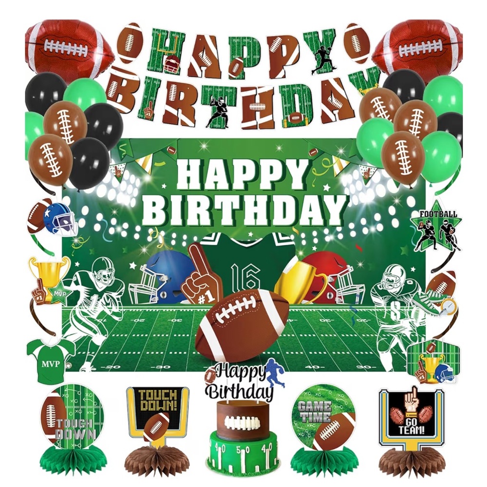 Football Themed Party Decorations